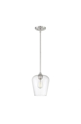 Single light pendant - pendant, 8”x9”